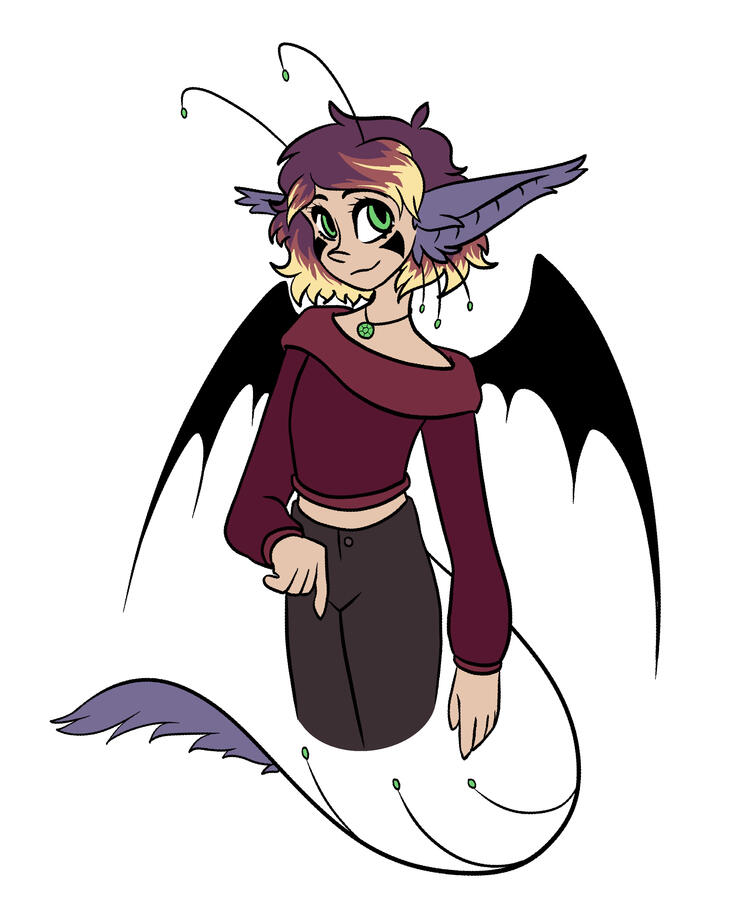 Colored Waist Up