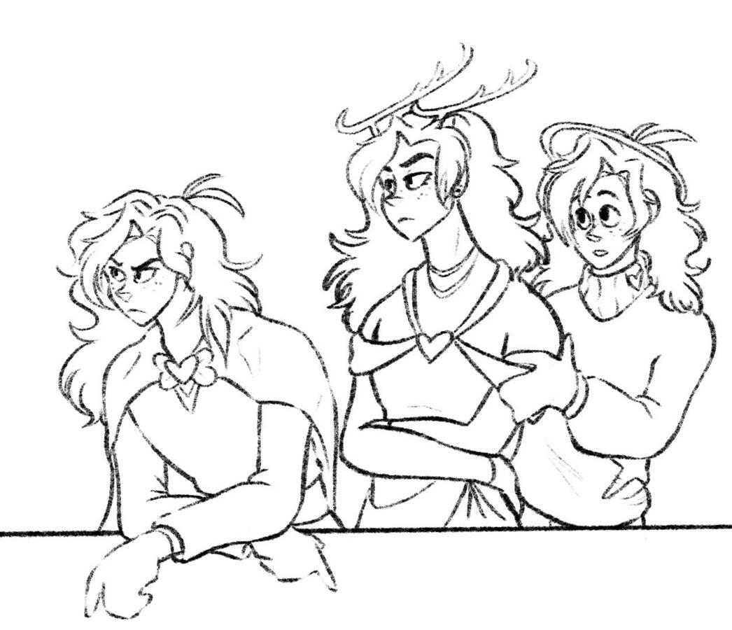 Waist Up Sketch +2 A.C.
