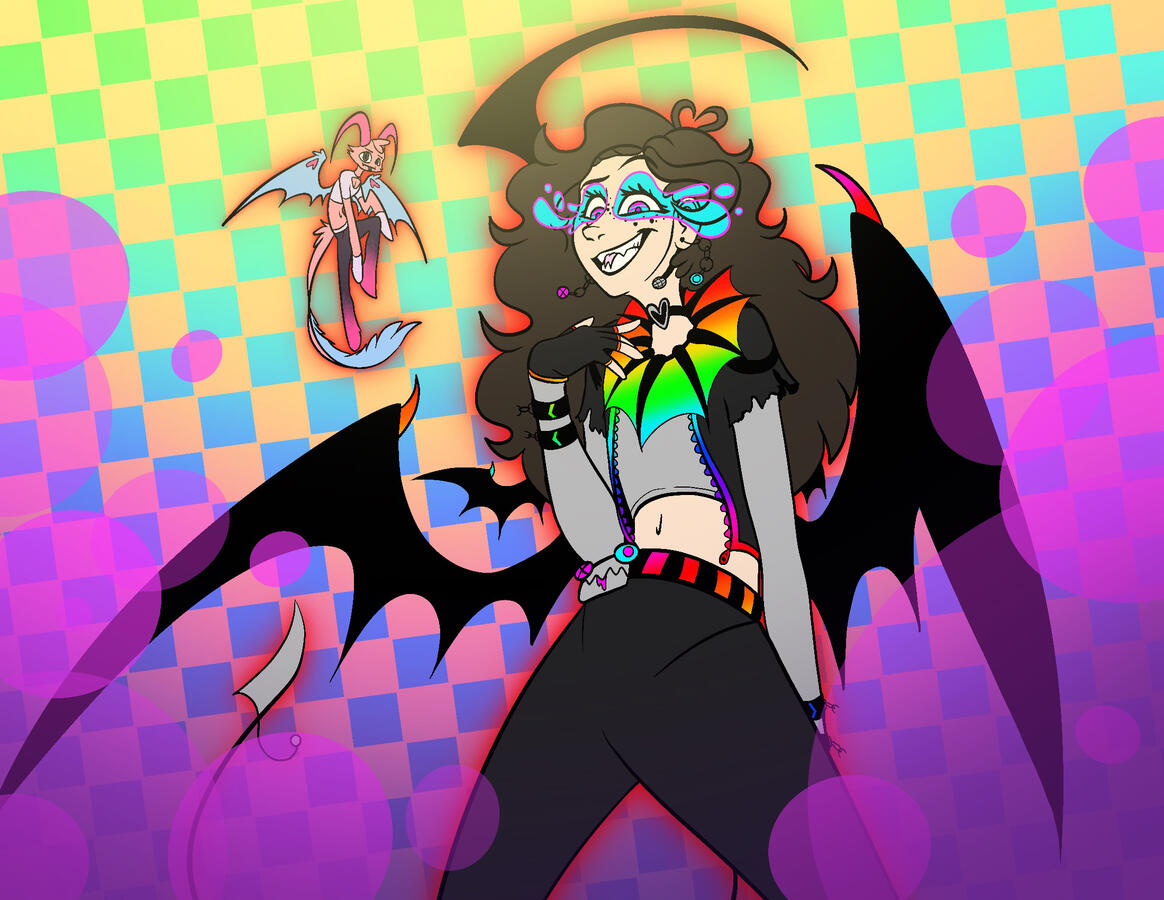 Simple Shaded Waist Up + A.C.